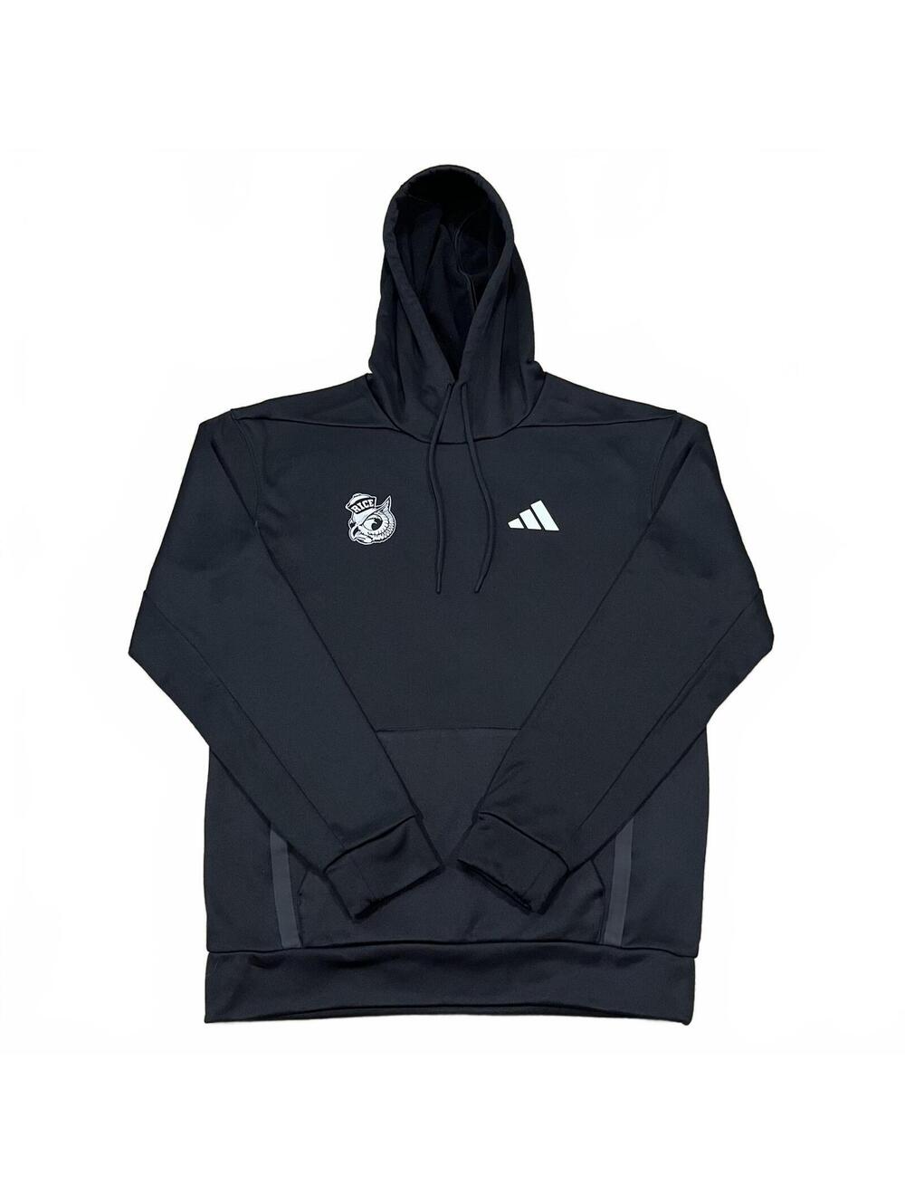 Rice University Owls Adidas Black Hoodie Size Small